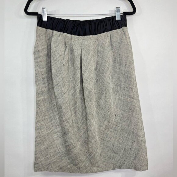 Derek Lam A-Line Skirt Gray Women's Size 10 Side Pockets - Picture 1 of 8